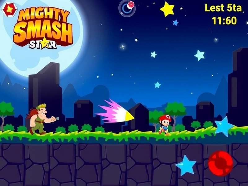 Mighty Smash Star download growth chart in India